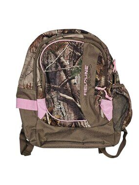 Fieldline Pro Series Camo/Pink Backpack - Outdoor Hunting Hiking Bag 16x12x5"
